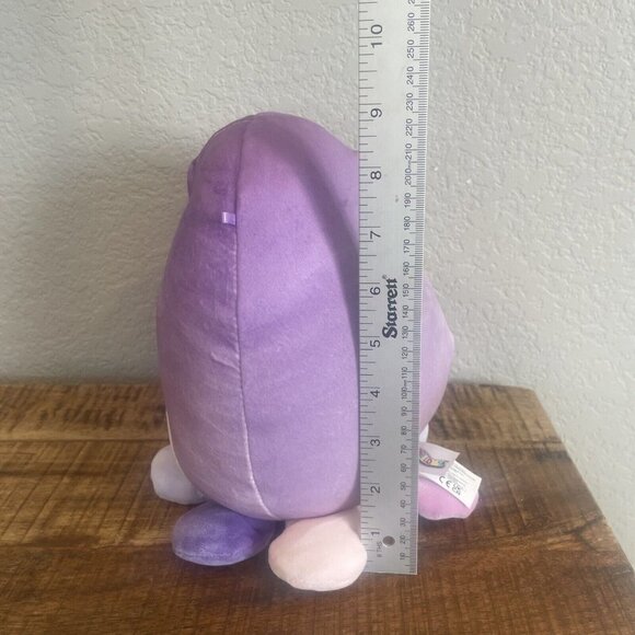 Squishmallow 8" Violet Octopus with Flower Purple Plush Kellytoy - Picture 8 of 9